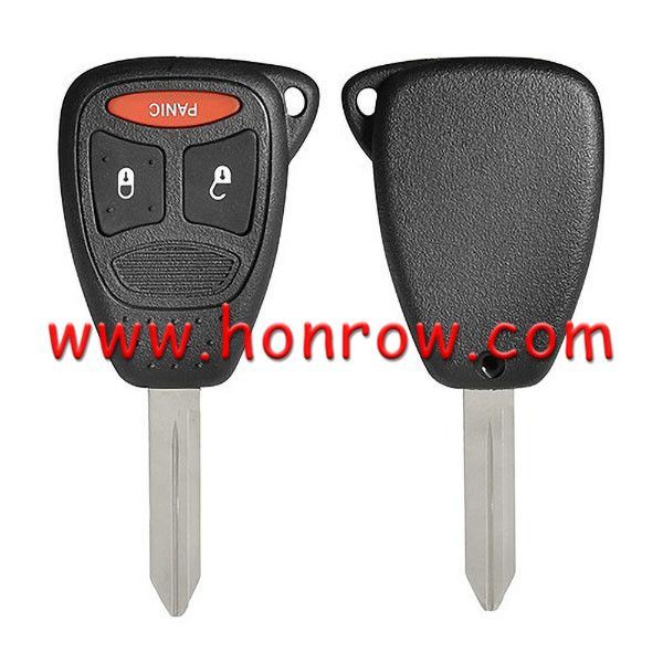 For High Quality Chrysler 2+1 button remote key shell