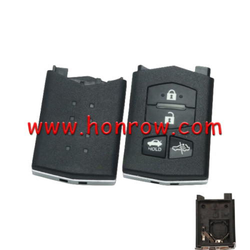 Mazda 4 button remote key case