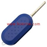 For Fi 3 button flip remote key blank (Blue Color)