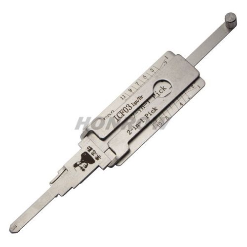 Original Lishi For ICF03 2 in 1 lockpick and decoder genuine