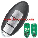 For Nissan Micra K13 March K13 Leaf Smart Remote Car Key Fob 2 Buttons with 315MHz PCF7952A / HITAG 2 / 46 CHIP TWB1J701  OE: 85E3-1HH0D