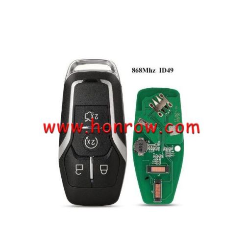 For Ford 4 button Keyless-Go Remote Key with FSK 868MHz NCF2951F / HITAG PRO / 49 CHIP / FCC ID: M3N-A2C31243600 / HU101