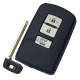 For To 3 button remote key shell ,the button is square and white