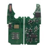 For Au A8 3+1 button flip Remote key with 433Mhz