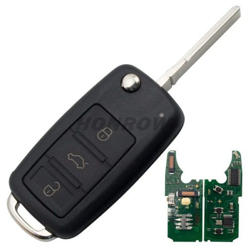 For VW Touareg 3+1 button remote key with 433Mhz (With Keyless function)