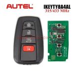 AUTEL IKEYTY8A4AL 4 Buttons 315/433 MHz Smart Key Used with KM100 KM100E IM508 IM608 PRO