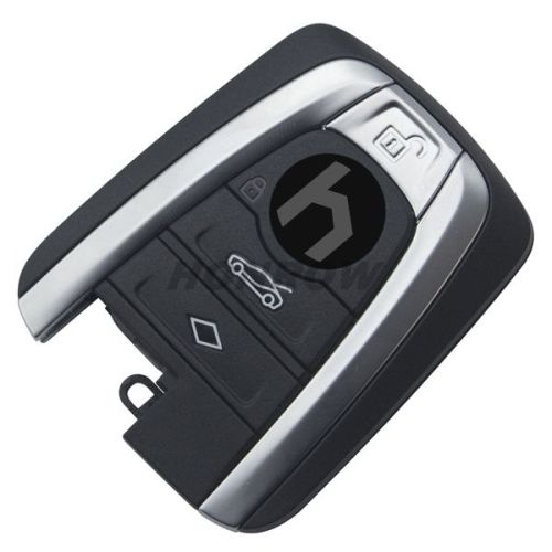 For Original BM 4 button smart card remote key with 433Mhz HITAG Pro chip