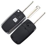 For Fi 1 button filp down remote key shell with flat blade