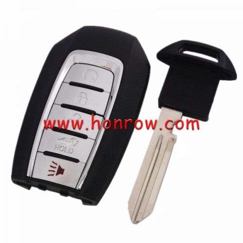 For Infinite 4+1 button remote key blank