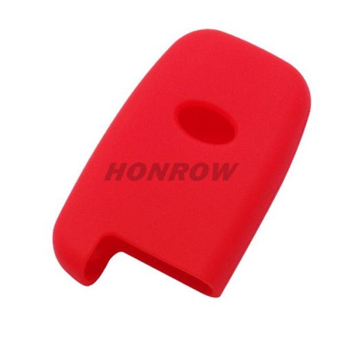 For Hyundai 3 button silicon case red MQQ: 50PCS