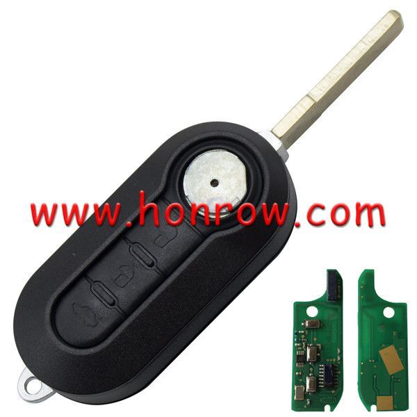 Original PCB +AF key shell For Fiat Magnet Marelli BSI 3 button remote key With PCF7946 Chip and 433.92Mhz