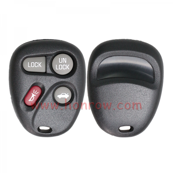 For Bu 3+1 button remote key blank With Battery Place