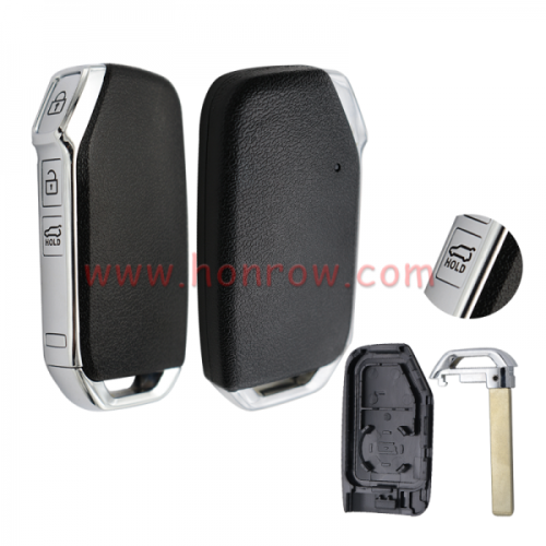 For Kia 3 button smart  remote key blank