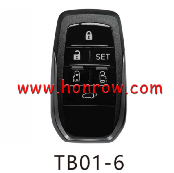 KEYDIY TB01-6 Smart Key Prox Remote Control with 8A Chip for Toyota Alphard Vellfire FCCID:0120