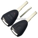 For Por 2 button  remote key blank