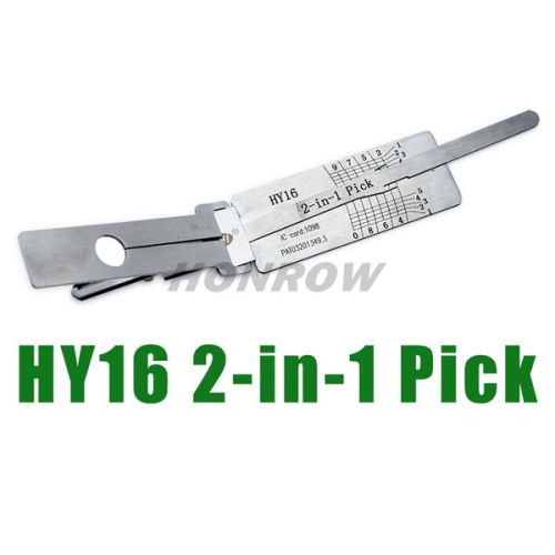 Original Lishi for Hyudai HY16 new car decoder and lock pick combination tool with best quality