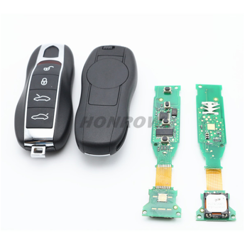 For Por 4 button keyless  remote key with PCF7953PC1800 Chip 433mhz