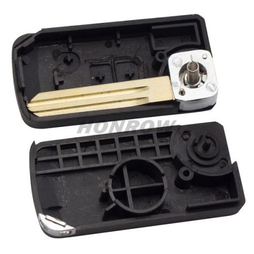 For Nis Elgrand 2 button modified flip remote key blank