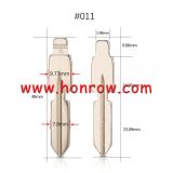 For  KD Key blade HU39 #11 Blade For Mercedes-Benz Old Style