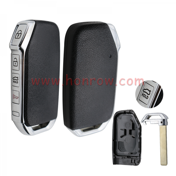 For Kia 3+1 button smart  remote key blank