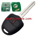 For Mit 2 button remote key with Left Blade 315MHZ with ID46 chip