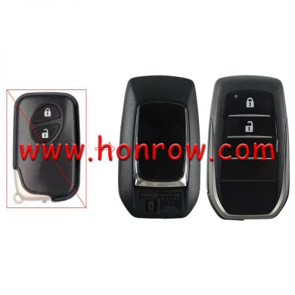 For Lex 2 button modified smart remote key