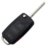 For VW  Touareg  keyless 3+1 button remote key with 315Mhz (With Keyless function)