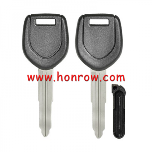 For Mitsubishi transponder Key shell with right blade Without Logo