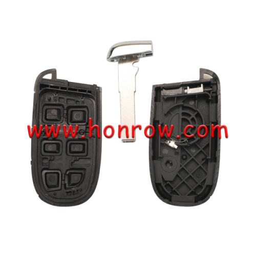 For Fiat 2 button remote key shell with SIP22 Blade