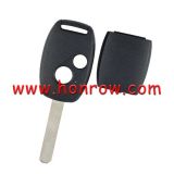 For Honda 2 button remote key blank（with chip groove place) enhanced version