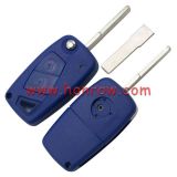 3 button flip key blank blue color no logo