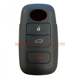 For Toy 3 button smart key with 433MHz 4A chip  P/N:89994-BZ050