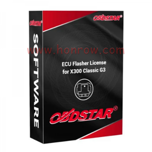 ECU Flasher License Software for OBDSTAR X300 Classic G3 /keymaster G3 CAR ECM/CAR TCM/CAR BODY/ MOTO ECM