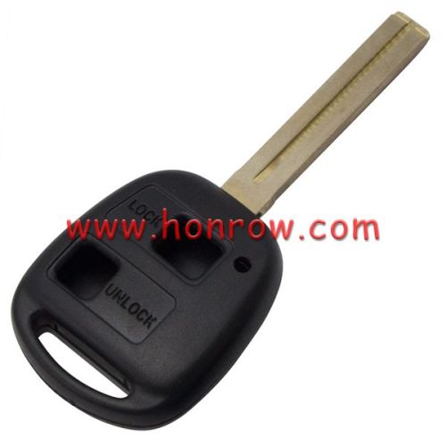 For Le 2 button remote key blank with TOY40 blade (long blade-46mm)