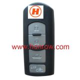 For Mazda 4 button keyless Smart remote key with 315mhz with hitag pro 49  7953P chip