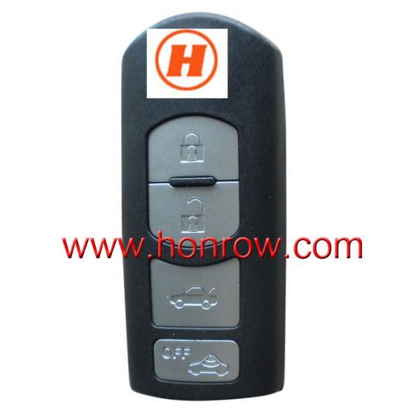 For Mazda 4 button keyless Smart remote key with 315mhz with hitag pro 49  7953P chip