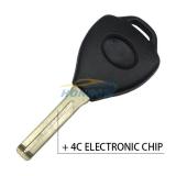 For To transponder key with 4C electronic chip