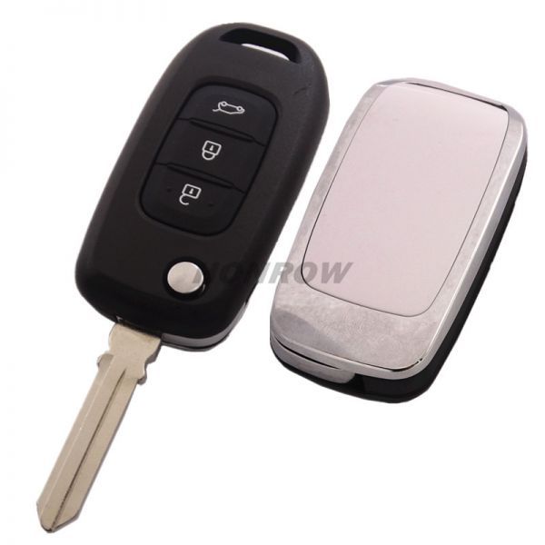 For Renual 3 button remote key  blank