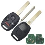 For Ho 3+1 button remote key with 315Mhz  2.4L CAR