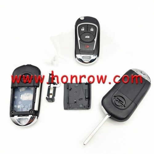 For Opel 3+1 button modified remote key blank