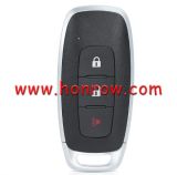 For Nissan 2+1 button smart key blank