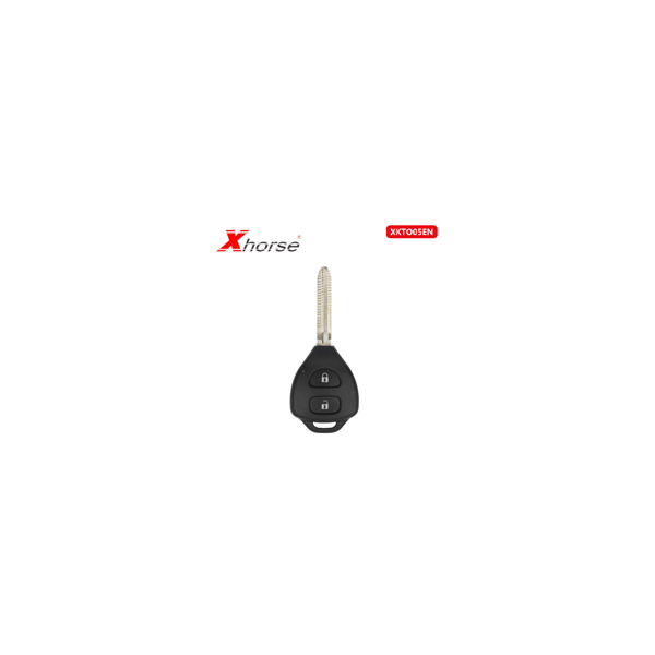 Xhorse XKTO05EN Wired Universal Remote Key for Toyota Style Flat 2 Buttons