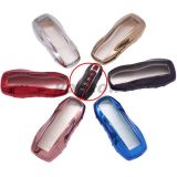 For Porsche TPU Red color protective key case MOQ:5PCS