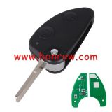 For Alfa Romeo 2 button remote key with 433MHz ID48 Chip With Uncut SIP22 Blade