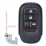 For Honda Accord Civic 4+1 button smart remote Key with  4A Chip 433.92MHz  FCCID:KR5TP-4