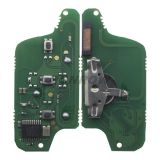 For Peugeot ASK 3 button flip remote key with VA2 307 blade (With Light button)  433Mhz PCF7941 Chip (Before 2011 year)