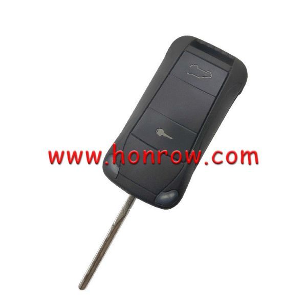 For Por Cayenne 2 button flip remote  key blank