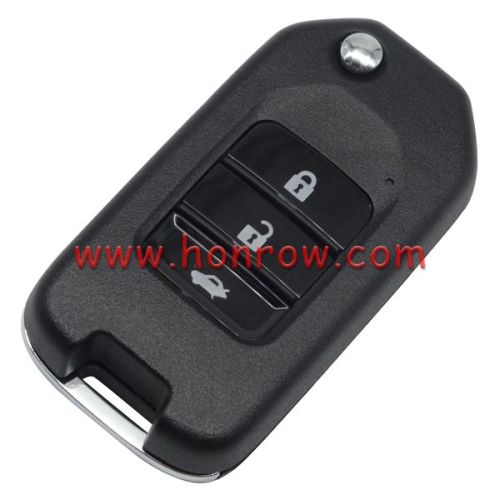 For Honda 3 button modified remote key blank