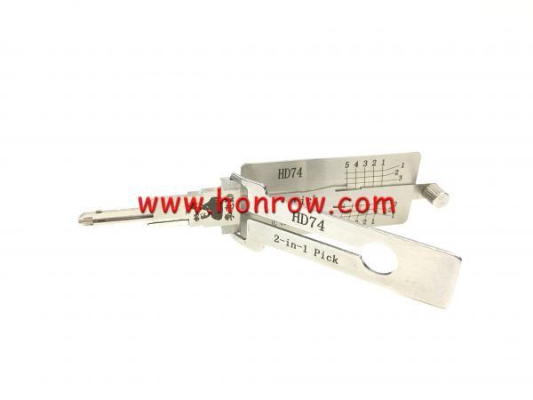 For Original Lishi HD74 2 in 1 decode and lockpick