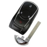 For Bu 3+1 button keyless remote key blank